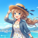 Weeb Cafe - Summer Discord Server Logo