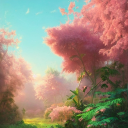 Pink Blossom Haven Discord Server Logo