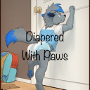 .* DIAPERED WITH PAWS *. Discord Server Logo