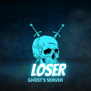 🅻🅾🆂🅴🆁 🅶🅷🅾🆂🆃 Discord Server Logo
