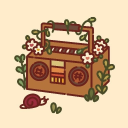 𝙾𝚗𝚐𝚊𝚔𝚞 - おんがく Discord Server Logo