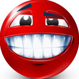 RED EMOJIS Discord Server Logo