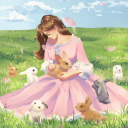 💐 The Garden　　⌒　　guild tag﹒social﹒aesthetic﹒sfw﹒cute﹒ask2dm Discord Server Logo