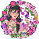 🌷 The Garden　10$ nitro activity comp﹒[𓏲゛]tag　⌒　 giveaways . social﹒aesthetic﹒sfw﹒gaming Discord Server Logo
