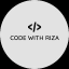 CODE WITH RIZA Discord Server Logo