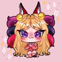 💙 💜 🦊 The Fox club 🦊 💜 💙 Discord Server Logo