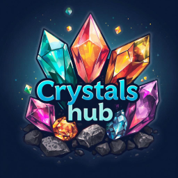 | Crystals Hub | Discord Server Logo