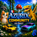 Azurix’s Community 🇫🇷 SAB X GAG2 X RL Discord Server Logo