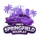 🌴 1980's Springfield Roleplay Discord Server Logo