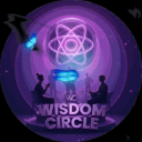 🧠 𝐖𝐢𝐬𝐝𝐨𝐦 𝐂𝐢𝐫𝐜𝐥𝐞 ⭕ Discord Server Logo