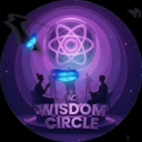 🧠 𝐖𝐢𝐬𝐝𝐨𝐦 𝐂𝐢𝐫𝐜𝐥𝐞 ⭕ Discord Server Logo
