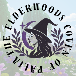 𝔗𝔥𝔢 𝔈𝔩𝔡𝔢𝔯𝔴𝔬𝔬𝔡𝔰 ℭ𝔬𝔳𝔢𝔫 Discord Server Logo