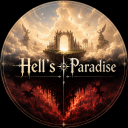 ༺༽𝐇𝐄𝐋𝐋'𝐒 𝐏𝐀𝐑𝐀𝐃𝐈𝐒𝐄༼༻ Discord Server Logo