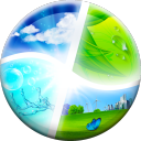 Skeuoss 🌐🐠 Frutiger Aero 🫧🍀 Discord Server Logo
