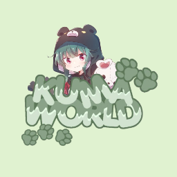 ☘ KUMA WORLD ☘ Discord Server Logo