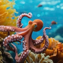 🪸 Octo's Coral Reef 🪸 Discord Server Logo