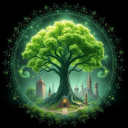 🌳 The Leafy Kingdom 🌳 Discord Server Logo