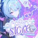 ੭୧  ﹕Ocean's Store ! Discord Server Logo