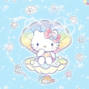 Sanrio Cafe ᢉ𐭩 Stickers ᢉ𐭩 Emotes ᢉ𐭩 Hello Kitty ᢉ𐭩 Giveaways Discord Server Logo