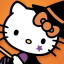 Sanrio Cafe 🎃 Stickers 🕷 Emotes 👻 Hello Kitty 🕸 Giveaways Discord Server Logo