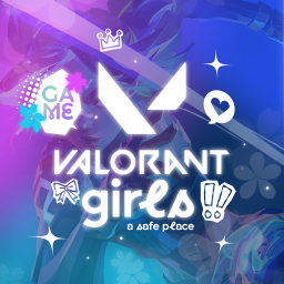 🎀 Valorant Girls Discord Server Logo