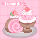 〚     🍰     strawbliss Discord Server Logo