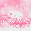 𝐒𝐭𝐫awberry’𝘀 𝐒𝐡op! 🍓 Discord Server Logo