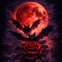Anime/Vampire/Horror Club Discord Server Logo