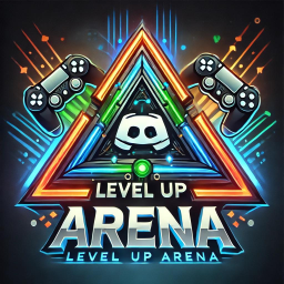 Level Up Arena 🌟 Discord Server Logo