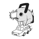 Pochita party Discord Server Logo