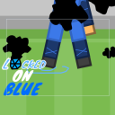 Locked On Blue Discord Server Logo