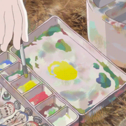 ⋆˚﹒artists with goals .ᐟ Discord Server Logo