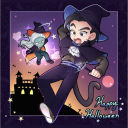 ✩°｡⋆⸜ ✮ 𝕍ᴏᴄᴀᴛɪᴏɴ 𝐒. ║  ℍalloween 𝔼vent 🎃 Discord Server Logo
