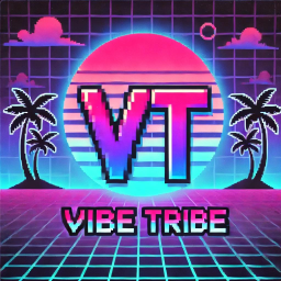 ☆.「 Vibe Tribe 」.☆ Discord Server Logo
