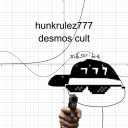 hunkrulez777's desmos cult Discord Server Logo