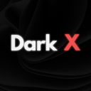 Dark X Discord Server Logo