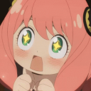 /anya . 𝜚 . happy 2.6k . ᝰ.ᐟ Discord Server Logo