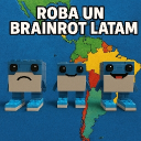 Roba un brainrot Hispano Discord Server Logo