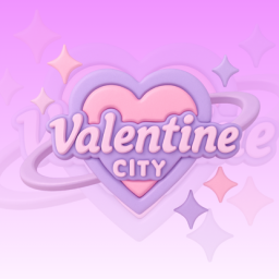 𝐕𝐀𝐋𝐄𝐍𝐓𝐈𝐍𝐄 𝐂𝐈𝐓𝐘 Discord Server Logo