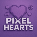 Pixel hearts❤ Discord Server Logo