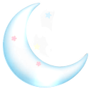 dti moonlights   .    ☾ Discord Server Logo