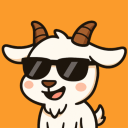 Goated Discord Server Logo