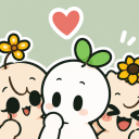 Vitzy 🍃🤍﹕Crear Amistades﹒Hacer Amigos en Discord﹒VC Activo﹒Servidor para Socializar﹒Hablar Espanol Discord Server Logo