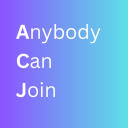 Anybody Can Join Discord Server Logo
