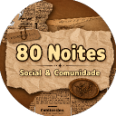 🍷 80 Noites - Social & Comunidade Discord Server Logo