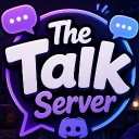 🥛 ˖ ࣪ ‹ The Talk Server 𖥔 ࣪ ᥫ᭡ Discord Server Logo