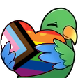 The Parrot Nest Discord Server Logo