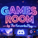 GAMES ROOM by The Kenzorka Play✅ Discord Server Logo