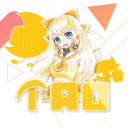 Tsukishima Art Online🌙 Discord Server Logo