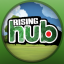 Rising Hub Discord Server Logo
